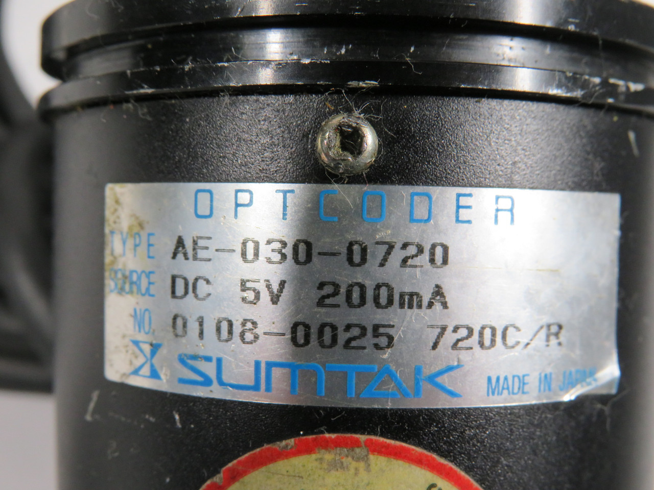 Sumtak AE-030-0720 Rotary Encoder 5VDC 720C/R SHELF WEAR USED