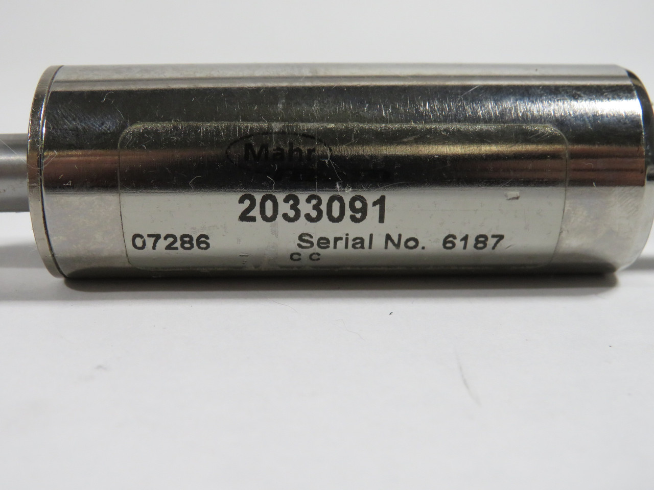 Mahr Federal 2033091 Digital Dial Comparator +/- 1.00mm or .040" Range USED