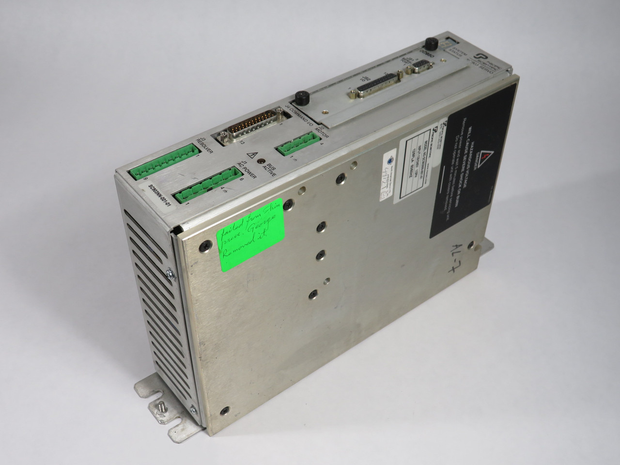 Pacific Scientific SC903NN-001-01 Servo Drive 1/3Ph 120/240V 12/9FLA AS IS