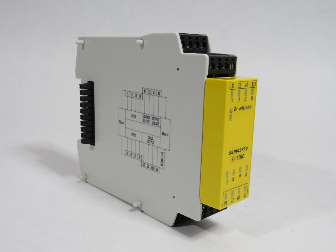 Wieland R1.190.0030.0 PLC Digital I/O Module 24VDC 8-In 4-Out NEW