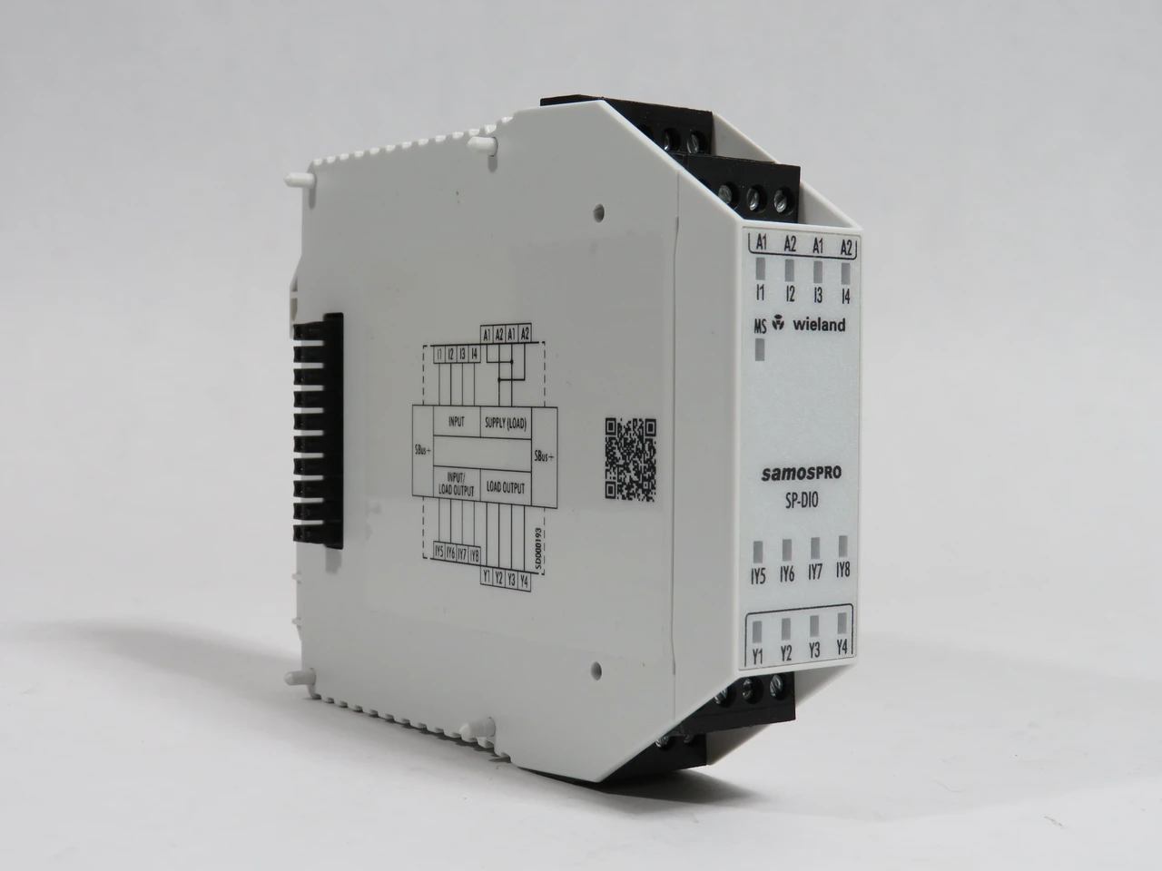 Wieland R1.190.1050.0 PLC Digital I/O Module 24VDC 8-In 4-Out NEW