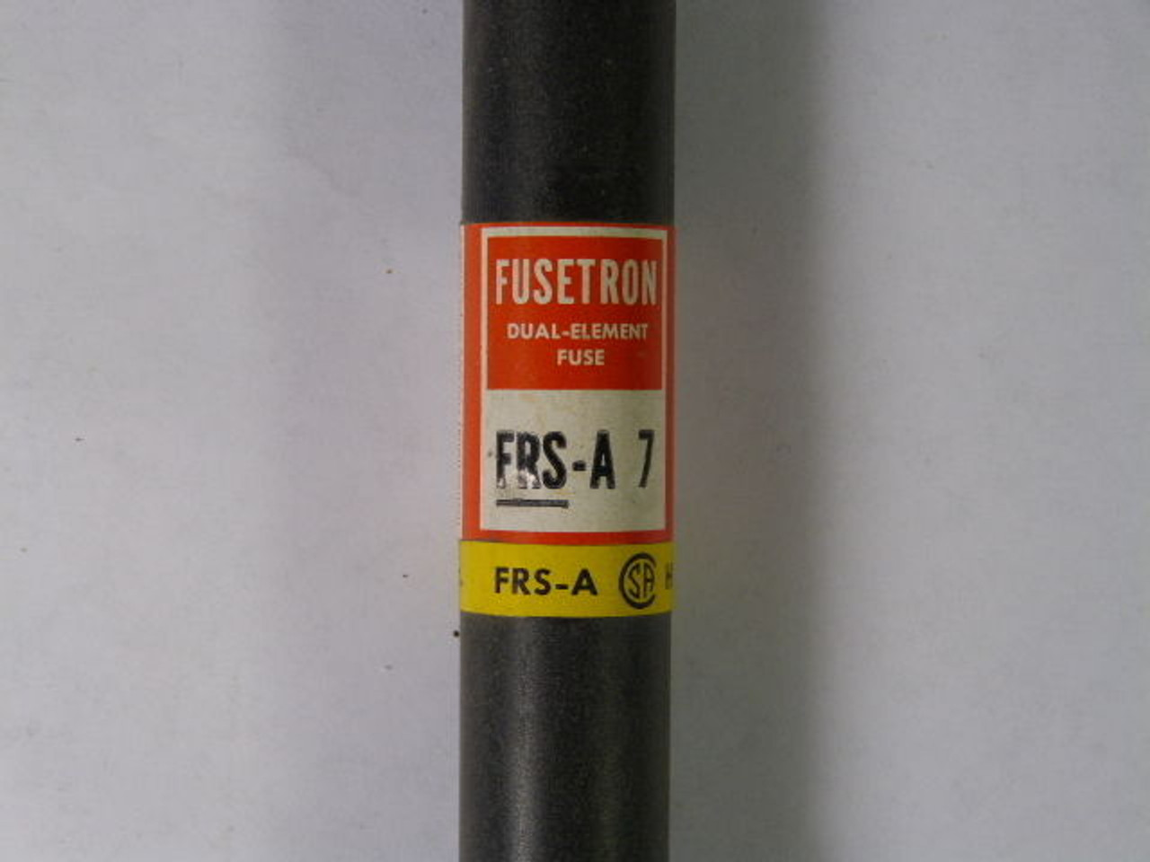 Fusetron FRS-A-7 Dual Element Fuse 7A 600V USED