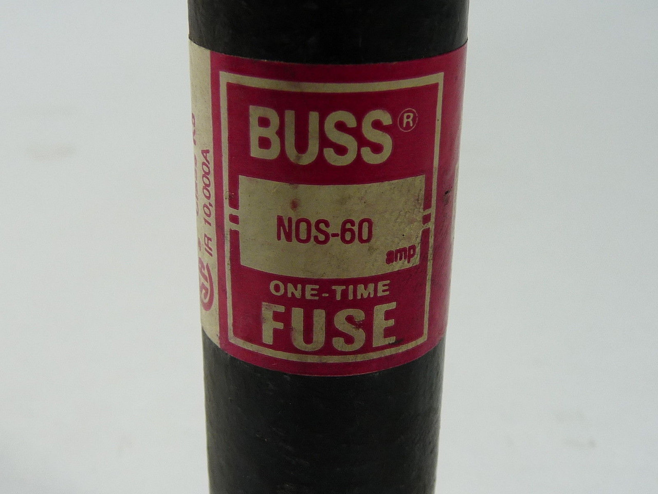 Bussmann NOS-60 One Time Fuse 60A 600V USED