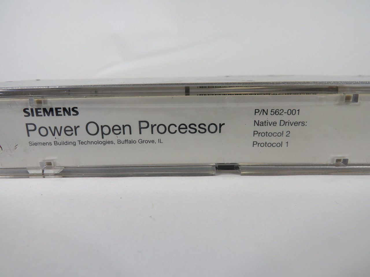 Siemens 562-001 Power Open Processor Modular Building Controller USED