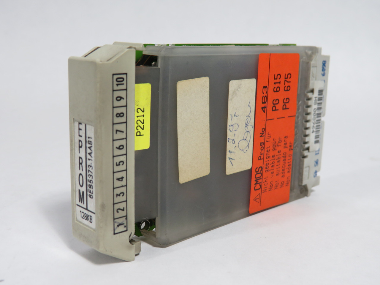 Siemens 6ES5373-1AA81 Simatic S5 Memory Module 128KB CMOS-EPROM USED