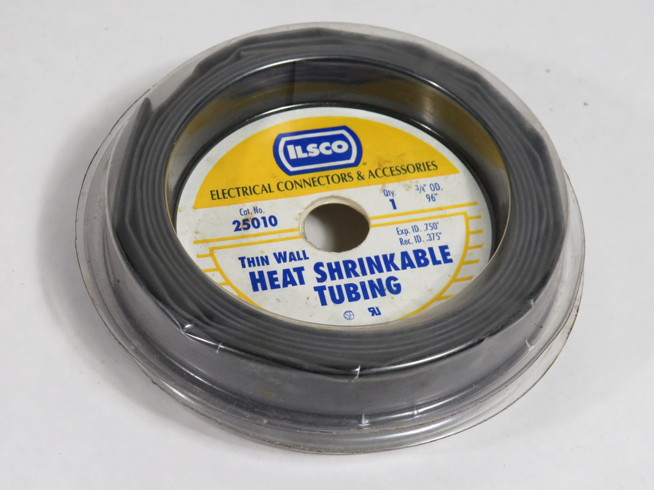 Ilsco 25010 Heat Shrinkable Tubing 3/4" OD HAS BEEN CUT NEW