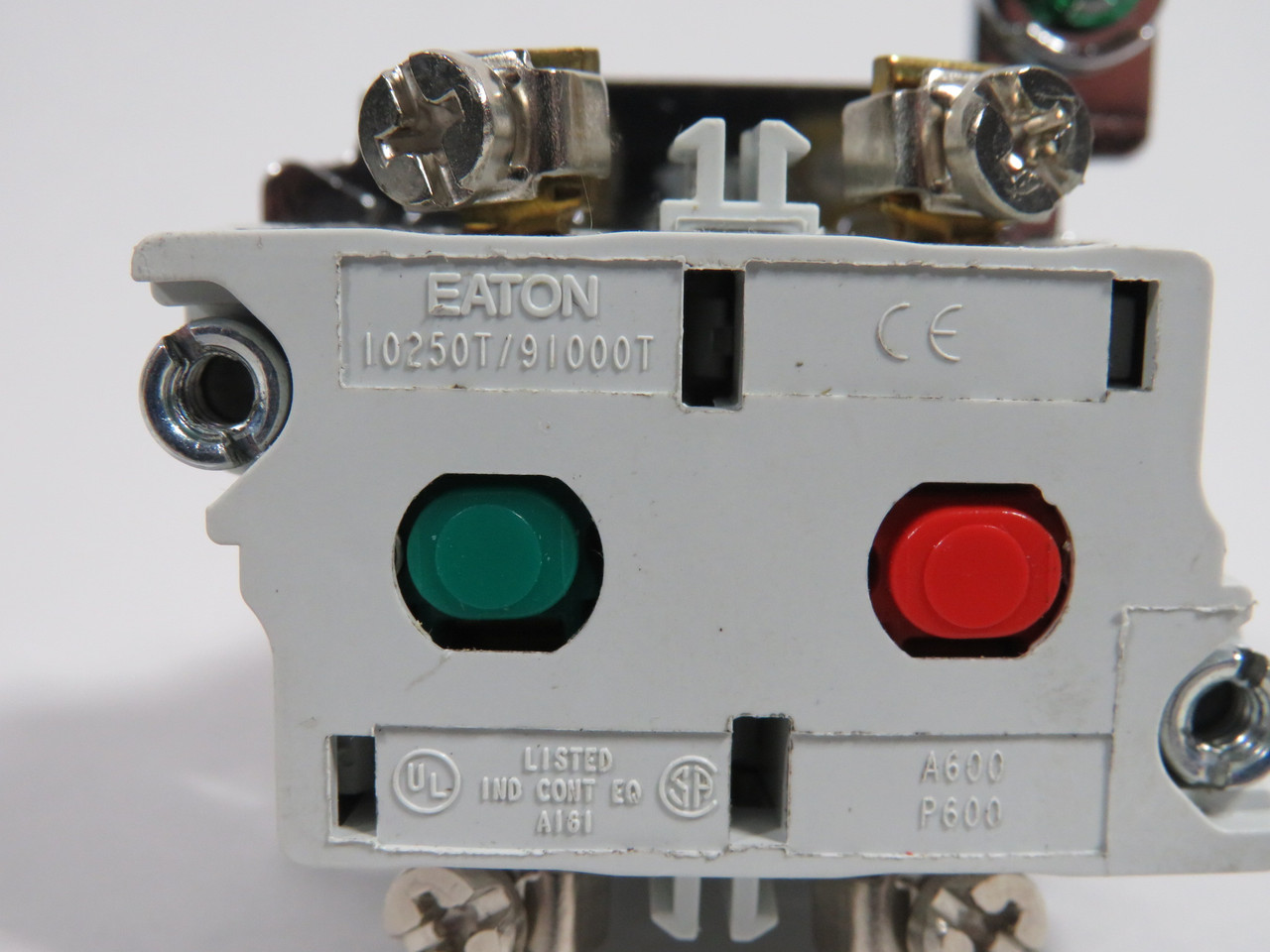 Cutler-Hammer 10250T5B62-1X 2-Pos. Push-Pull Unit 1NO 1NC Modified Button USED