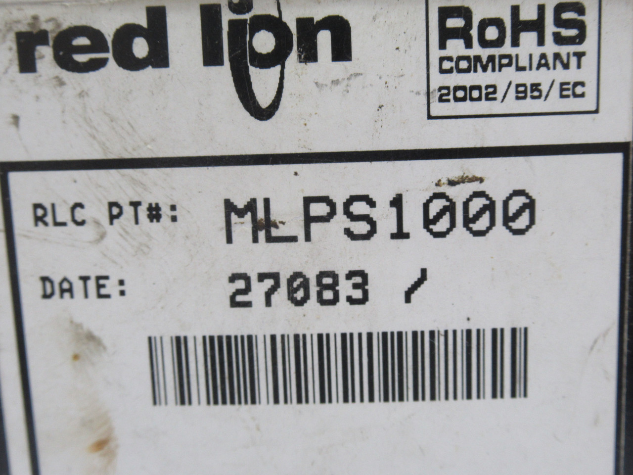 Red Lion MLPS1000 Micro Line Power Supply 12VDC 400mA NEW