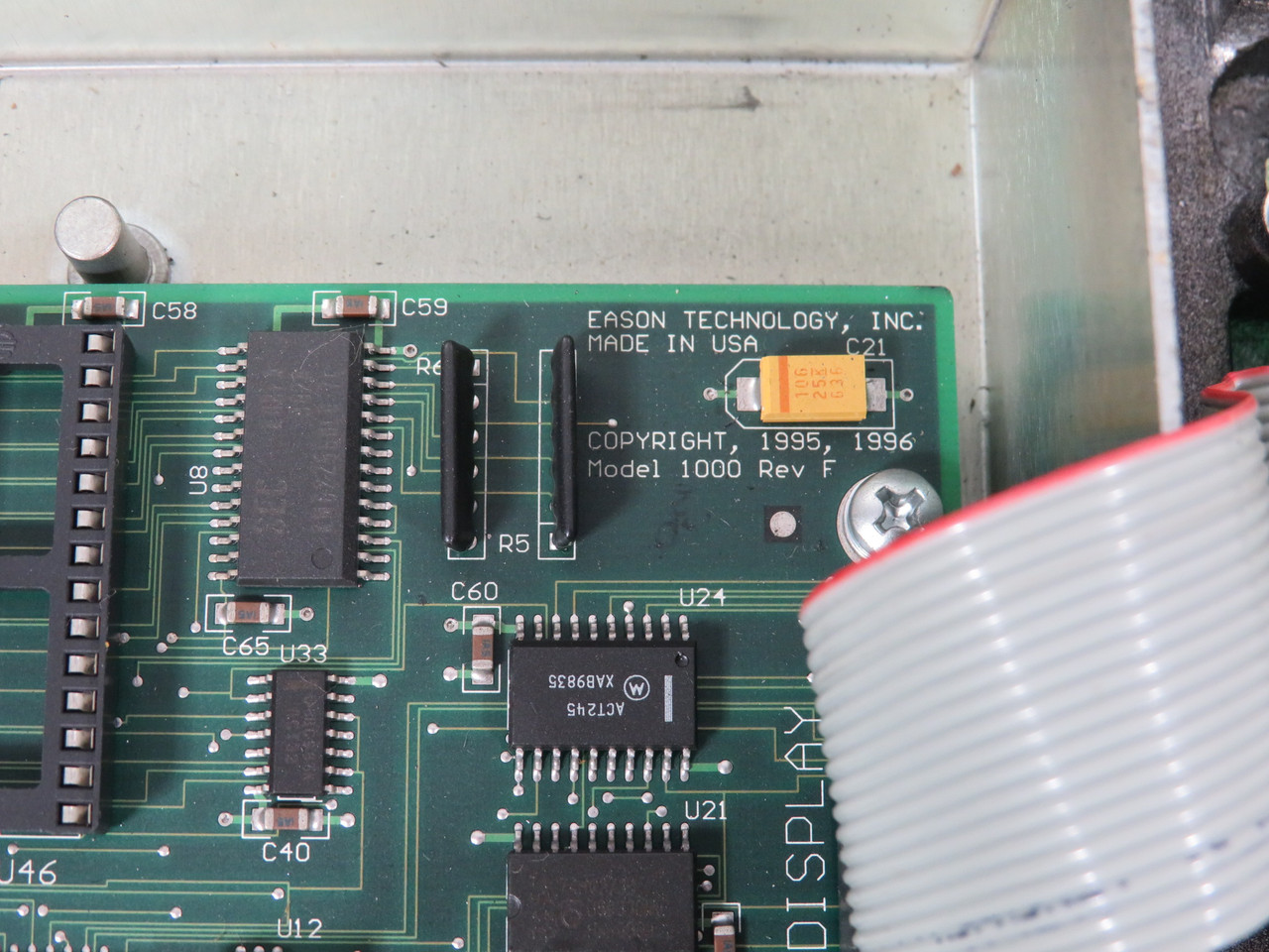 Eason Technology Model 1000 Operator Interface 10-30VDC SHELF WEAR USED