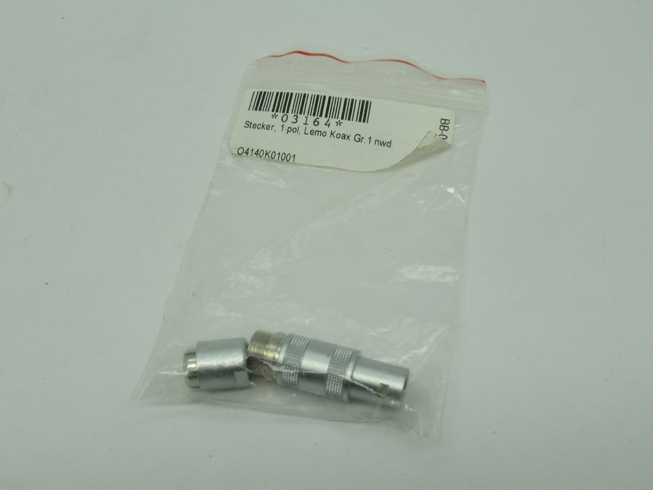 LEMO 03164 Stecker Coax Connector 1-Pole Gr.1 NWD NWB