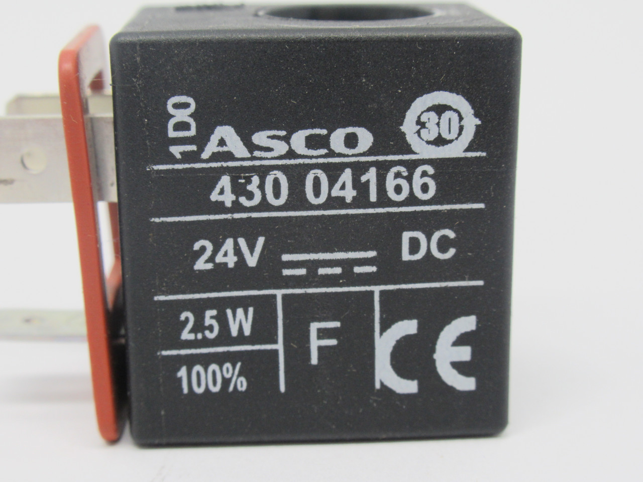 ASCO 43004166 Solenoid Valve Coil 24VDC 2.5W USED