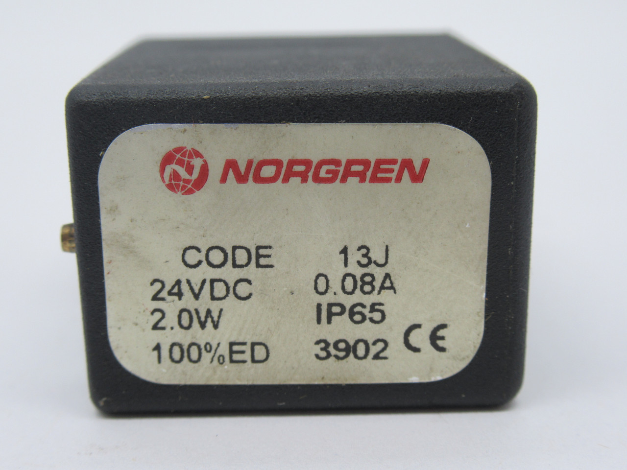 Norgren QM/48/13J/21 Solenoid Coil 24VDC 0.08A 2W USED