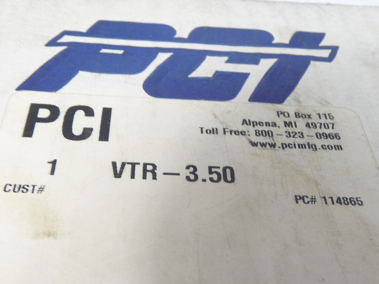 PCI VTR-3.50 Groove Track Roller Bearing ! NEW !