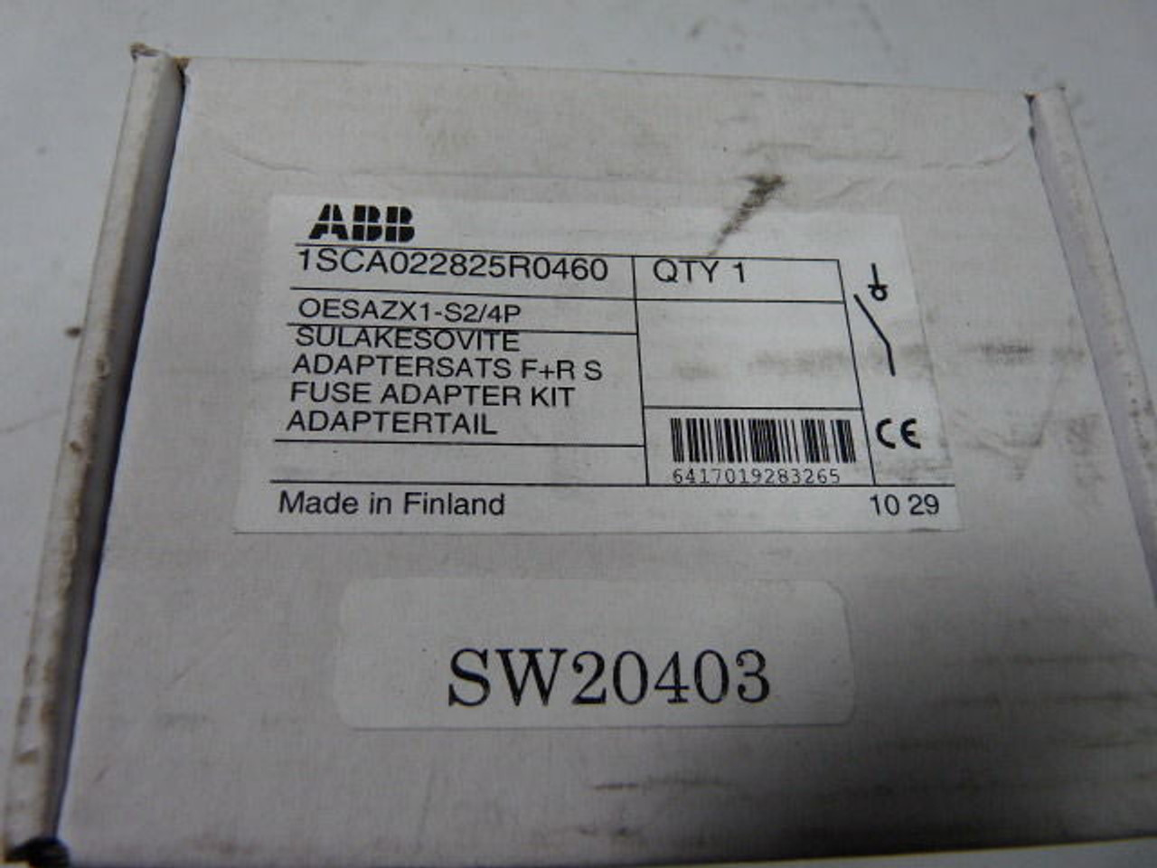 ABB OESAZX1-S2/4P 1SCA022825R0460 Fuse Adapter Kit ! NEW !