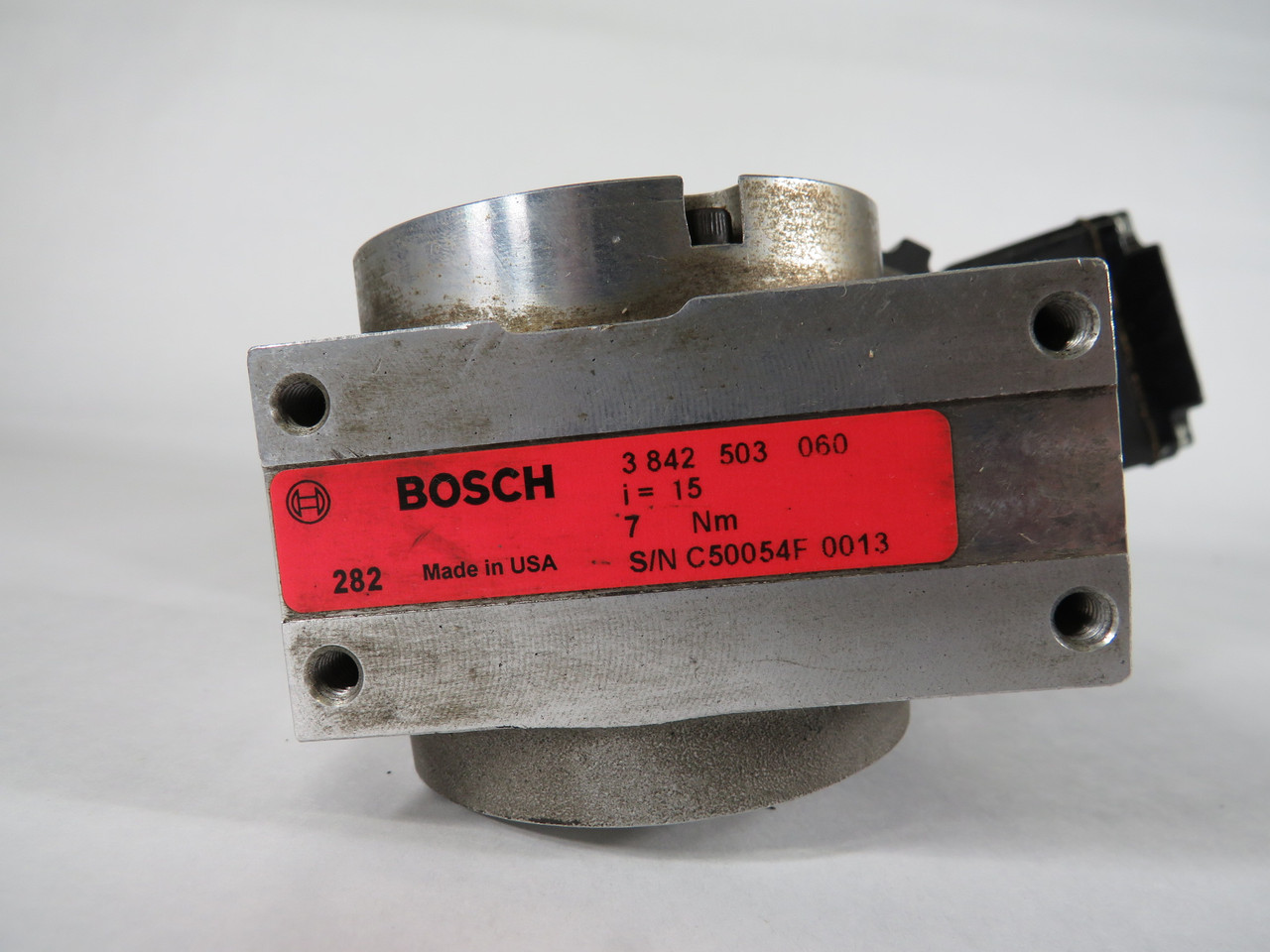 Bodine/Bosch 0.09kW 1400/1700RPM 500/575V C/W Speed Reducer USED