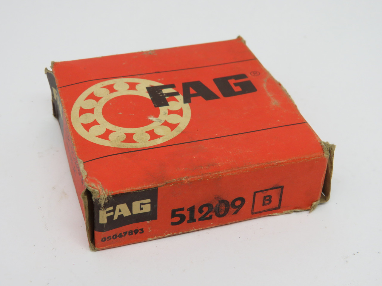 Fag 51209 Thrust Ball Bearing 73mm OD 45mm ID 20mm W SHELF WEAR NEW