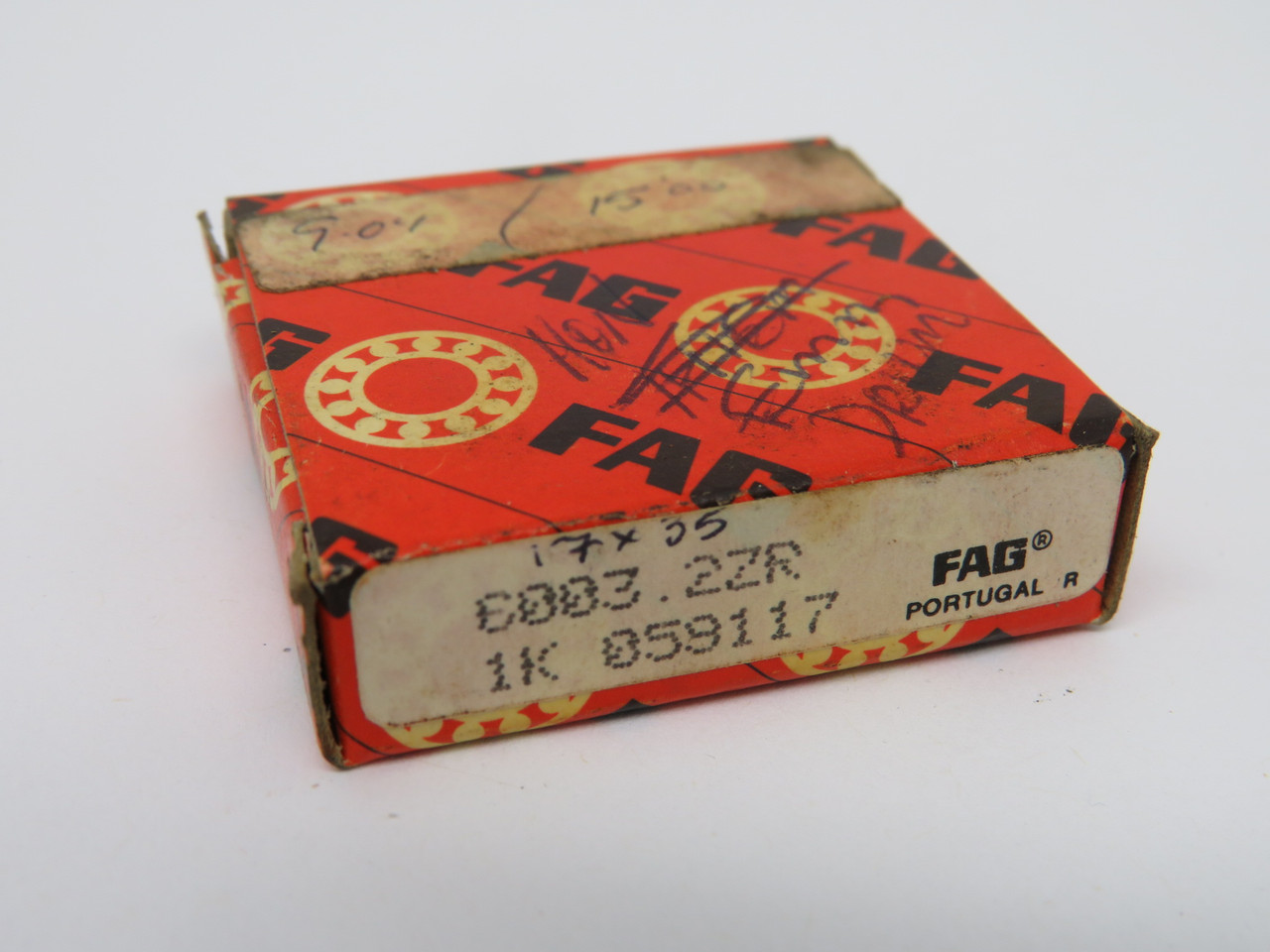 Fag 6003.2ZR Deep Groove Ball Bearing 35mm OD 17mm ID 10mm W NEW