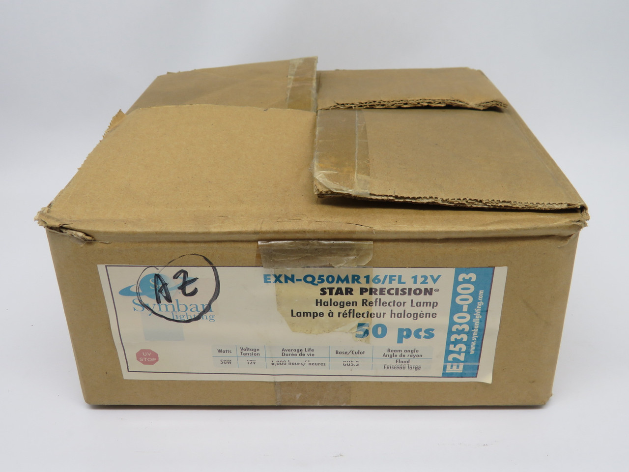 Symban EXN-Q50MR16/FL 12V Halogen Bulb 50W 12V Box of 33 SOME DAMAGED BOXES NEW