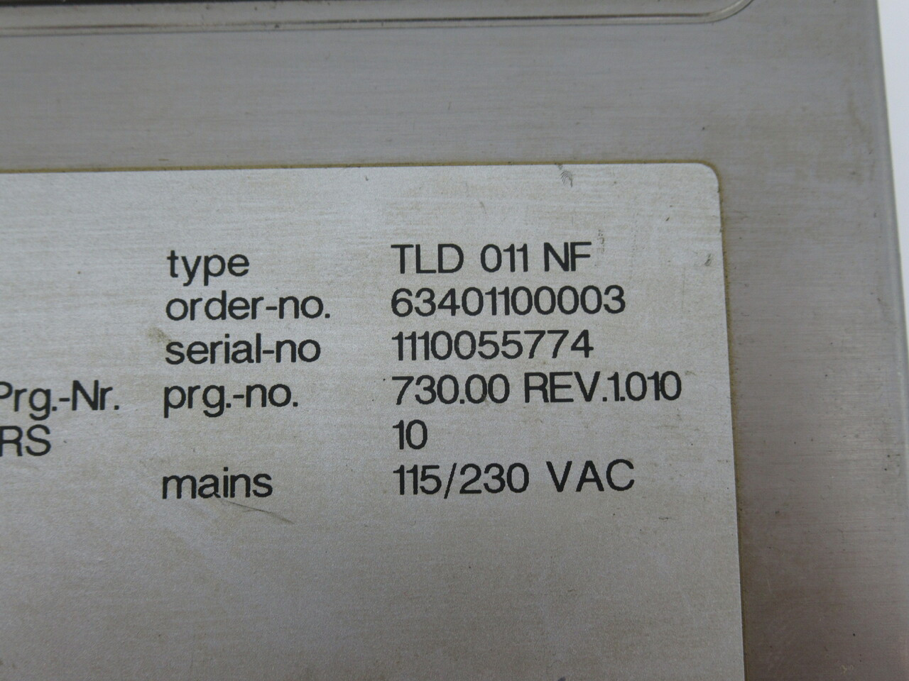 Berger Lahr TLD011-NF Stepper Drive 3PH 115/230VAC USED