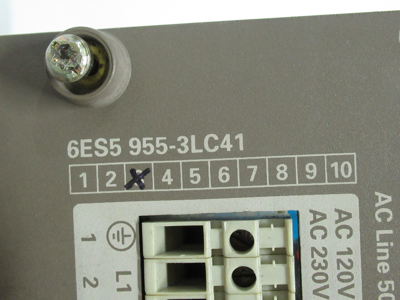 Siemens 6ES5955-3LC41 Simatic Power Supply Module 230/120VAC 1.5/2.5A NEW