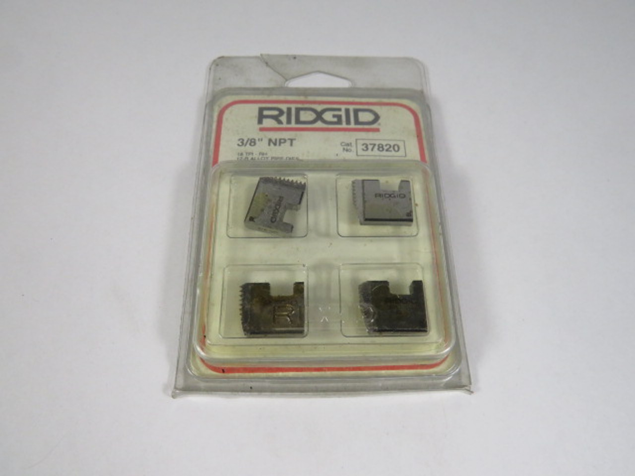 Ridgid 37820 Manual Threading Pipe & Bolt Dies NEW