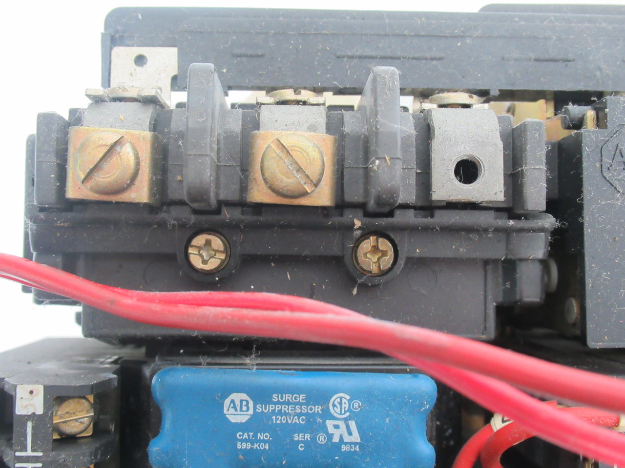 Allen-Bradley 505-BOD-A5GA Reversing Starter Ser.C *MISSING SCREW* USED