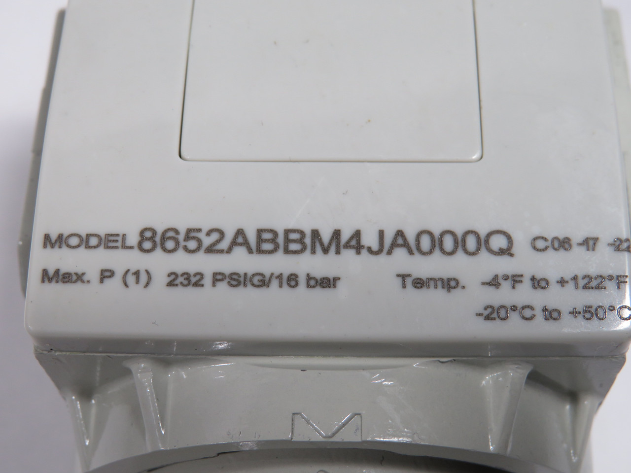 Aventics 8652ABBM4JA000Q Particulate Filter 1/2" NPT 5micron SHELF WEAR NWB