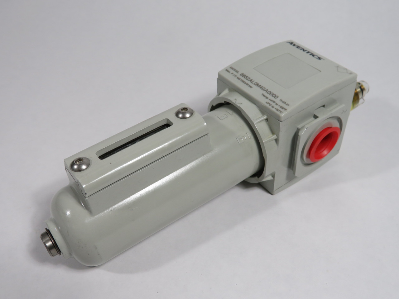 Aventics 8652AL0M40A0000 Lubricator 1/2" NPT 145psig 10bar SHELF WEAR NOP