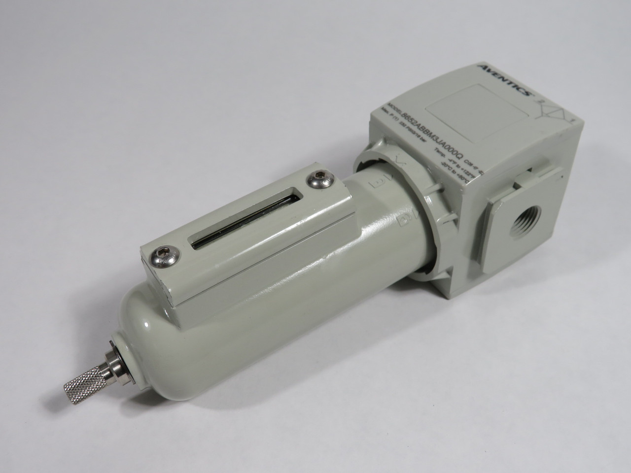 Aventics 8652ABBM3JA000Q Particulate Filter 3/8" NPT 5micron SHELF WEAR NOP