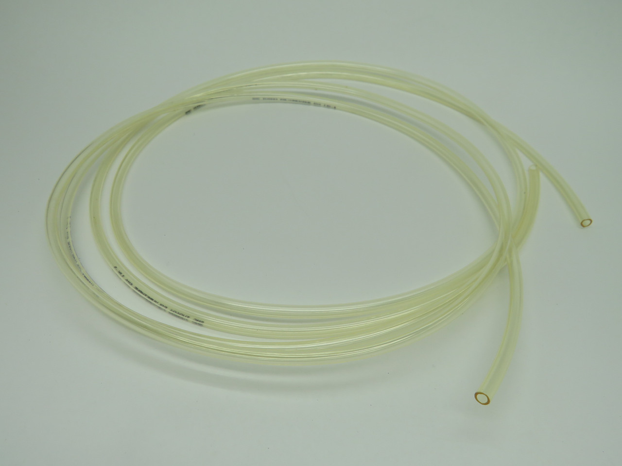 SMC TU0604Y2 Clear Yellow Tubing 6mm OD 4mm ID 2 Pieces 1.5m Length Each NOP