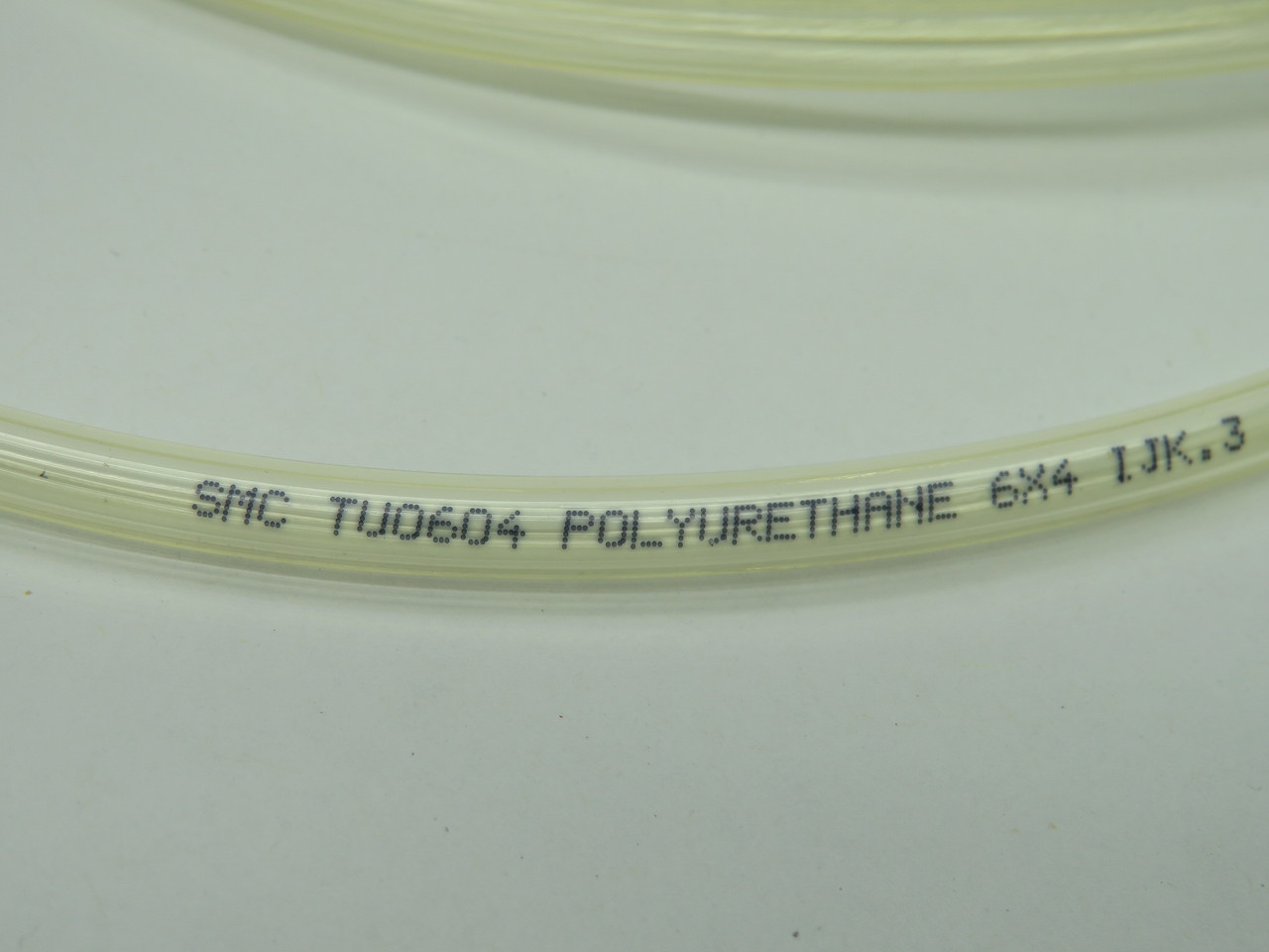 SMC TU0604Y2 Clear Yellow Tubing 6mm OD 4mm ID 2 Pieces 1.5m Length Each NOP