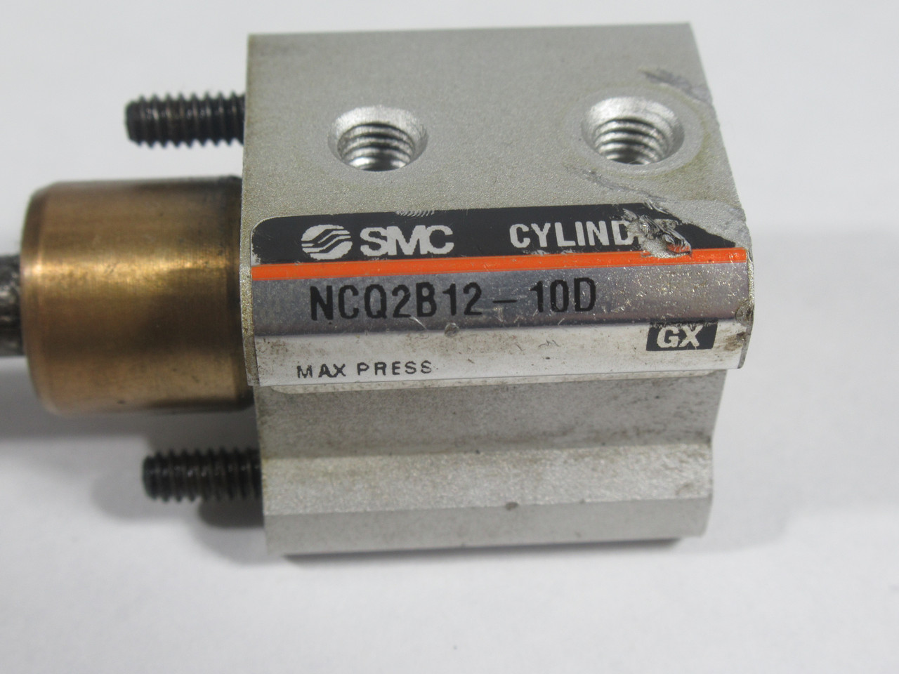 SMC NCQ2B12-10D Compact Pneumatic Cylinder 12mm Bore 10mm Stroke 145PSI USED