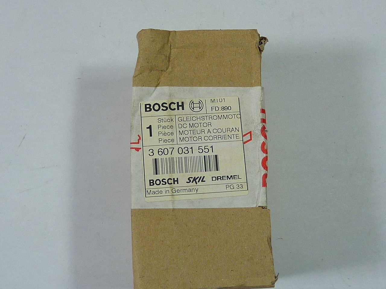 Bosch 3607031551 BPT Motor 12V ! NEW !