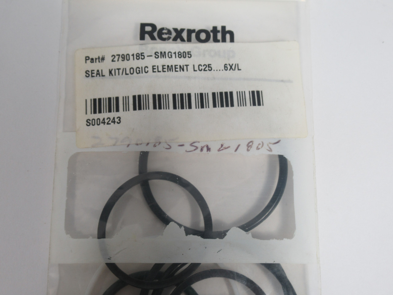 Bosch Rexroth R900314354 Seal Kit for LC25.-6XL Cartridge Valve *NO LABEL* NWB