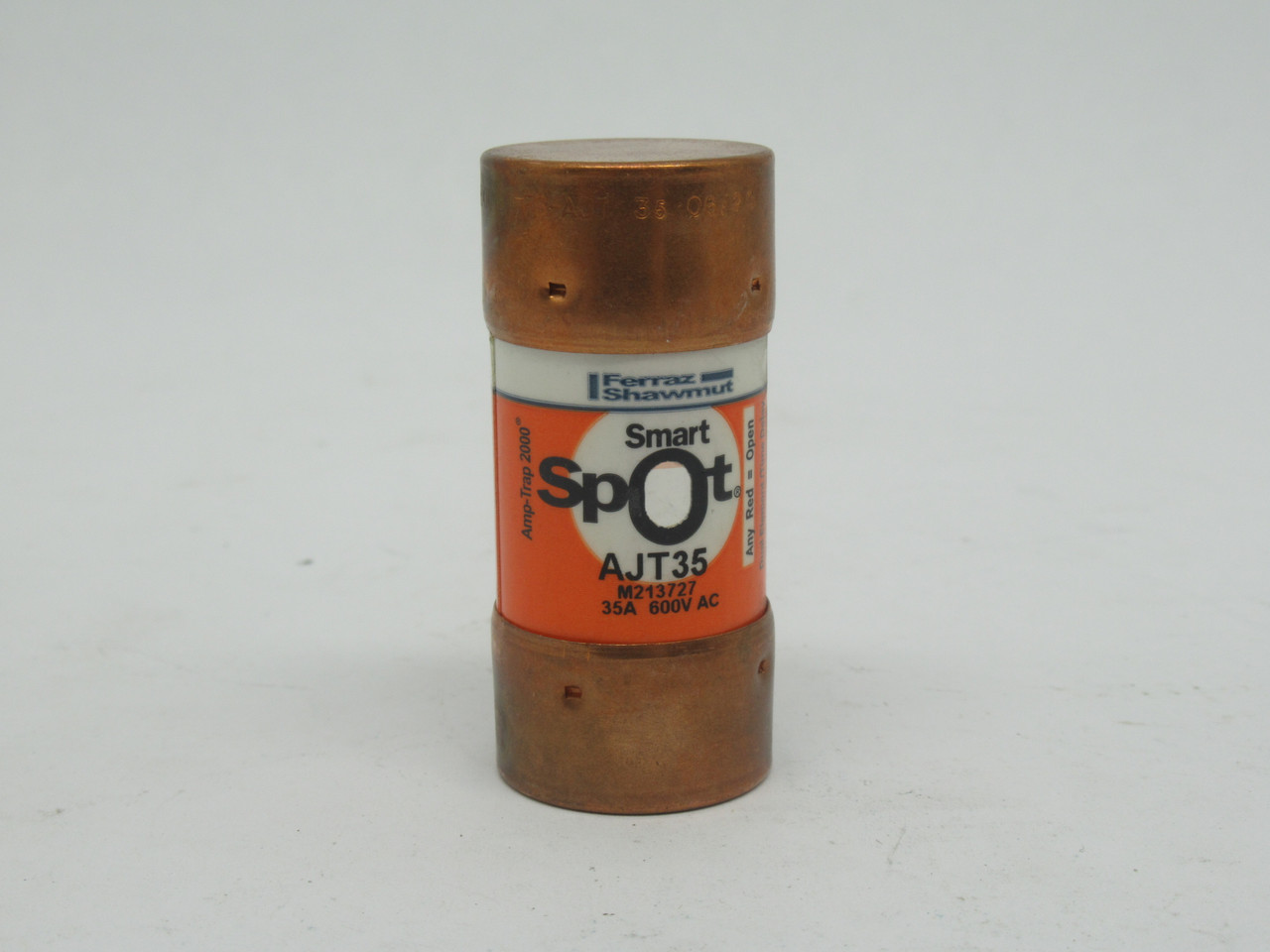 Ferraz Shawmut Mersen AJT35 Amp-Trap Smart Spot Time Delay Fuse 35A 600VAC USED