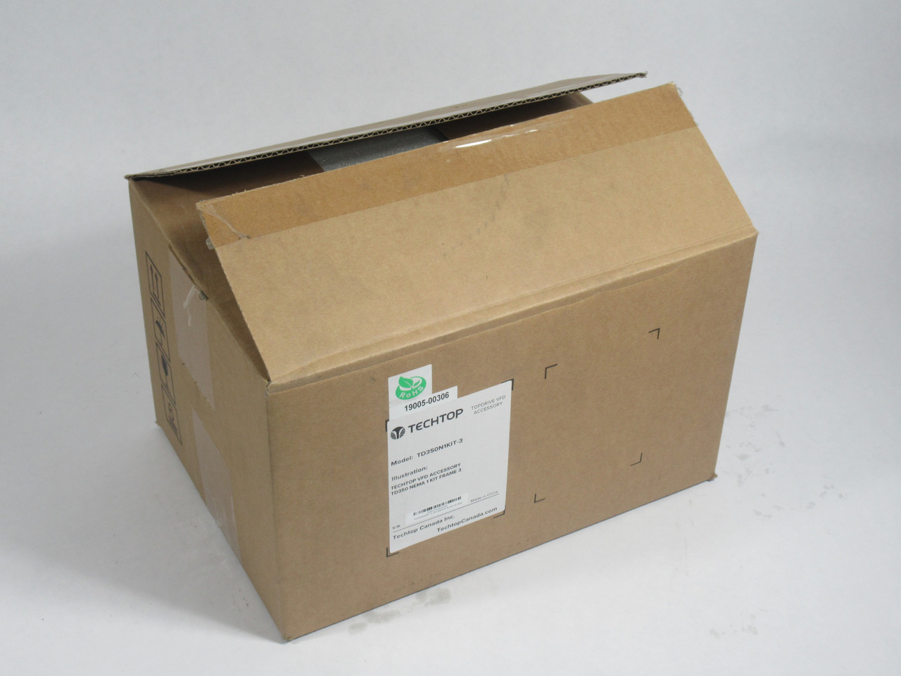 TechTop TD350N1KIT-3 VFD Accessory TD350 NEMA 1 Mounting Kit Frame 3 NEW