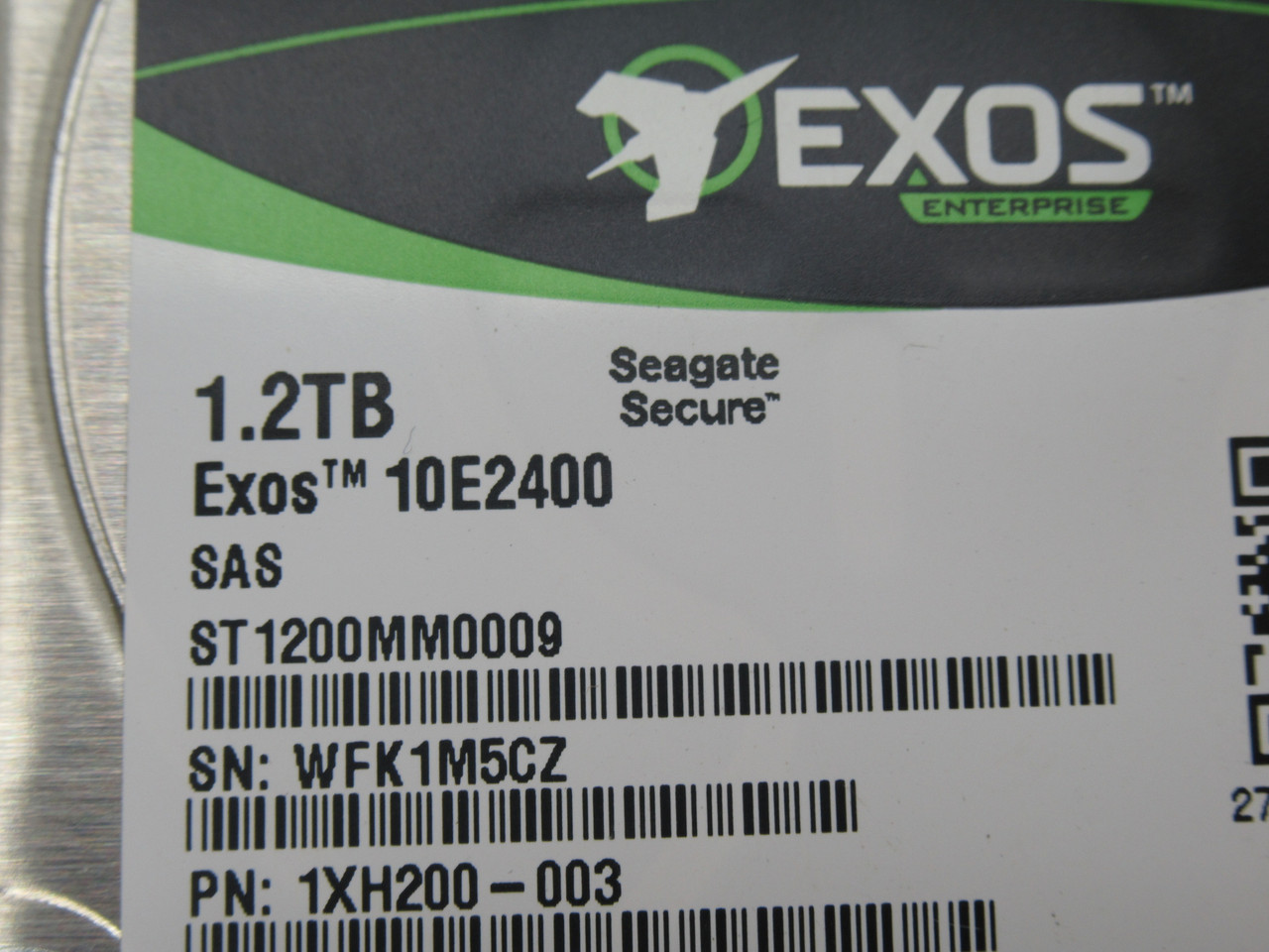 Seagate 10E2400 ST1200MM0009 Exos Hard Drive 1.2TB 10,000RPM USED