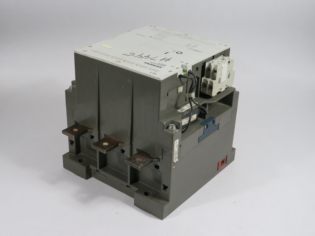 Siemens 3TF6844-0CF71 Vacuum Contactor 110-132V 50/60Hz 4NO 4NC NEMA 6 USED
