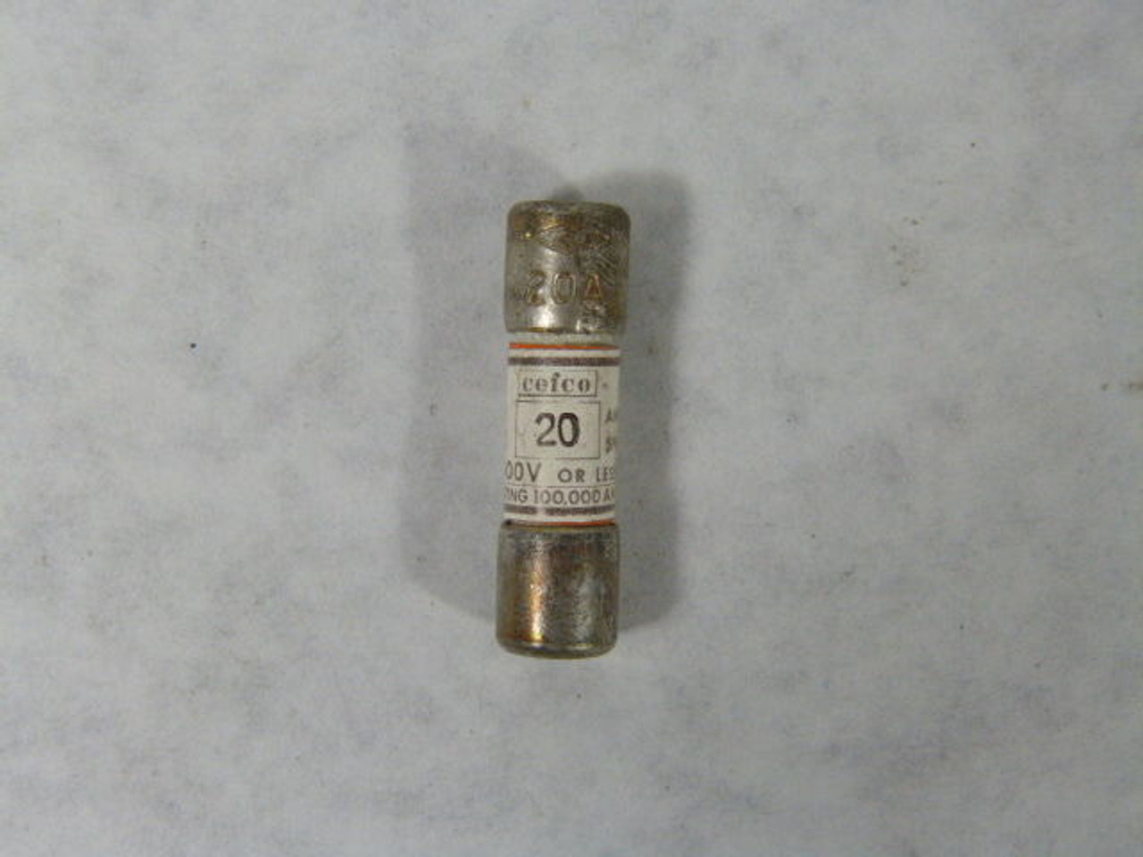 Bussmann CTK-20 Fast Acting Fuse 20A 600V USED