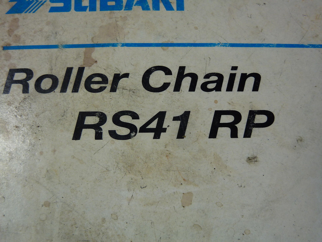 Tsubaki RS41RP Roller Chain 240 Links 10 Feet ! NEW !