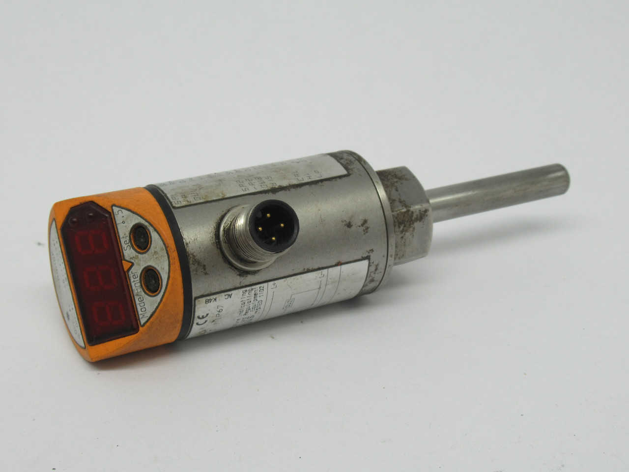 IFM TN7530 Temperature Sensor w/ Display -40-125C Range SHELF WEAR USED