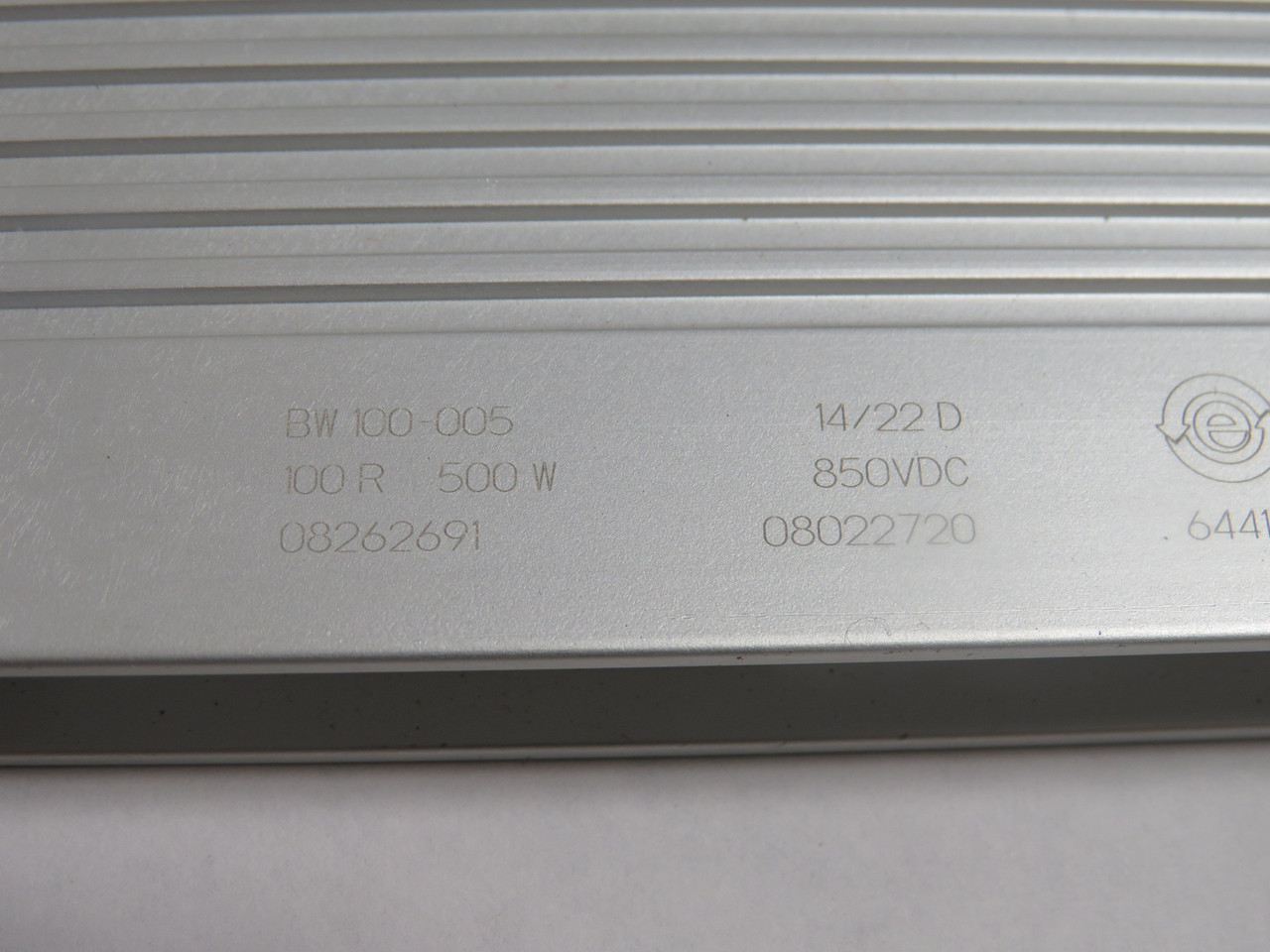 SEW-Eurodrive BW100-005 Braking Resistor 100R 500W 850VDC 08269691 NOP