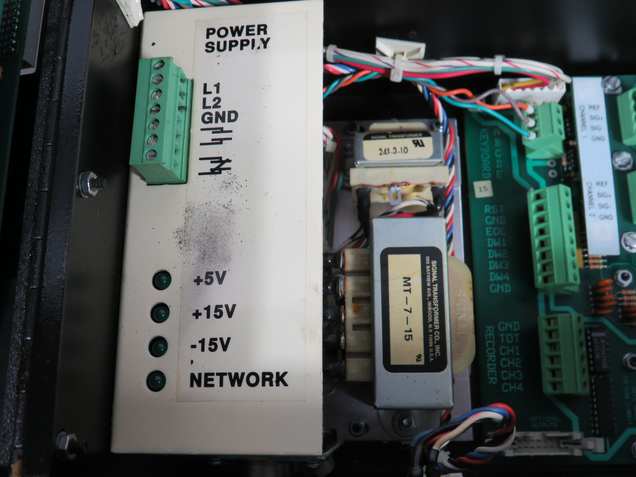 Link 1100-2CH System 1100 Tonnage Monitor *Cosmetic Damage/No Key* USED