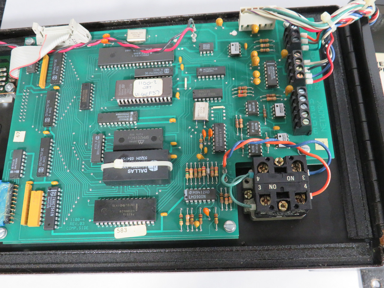 Link 1100-2CH System 1100 Tonnage Monitor *Cosmetic Damage/No Key* USED