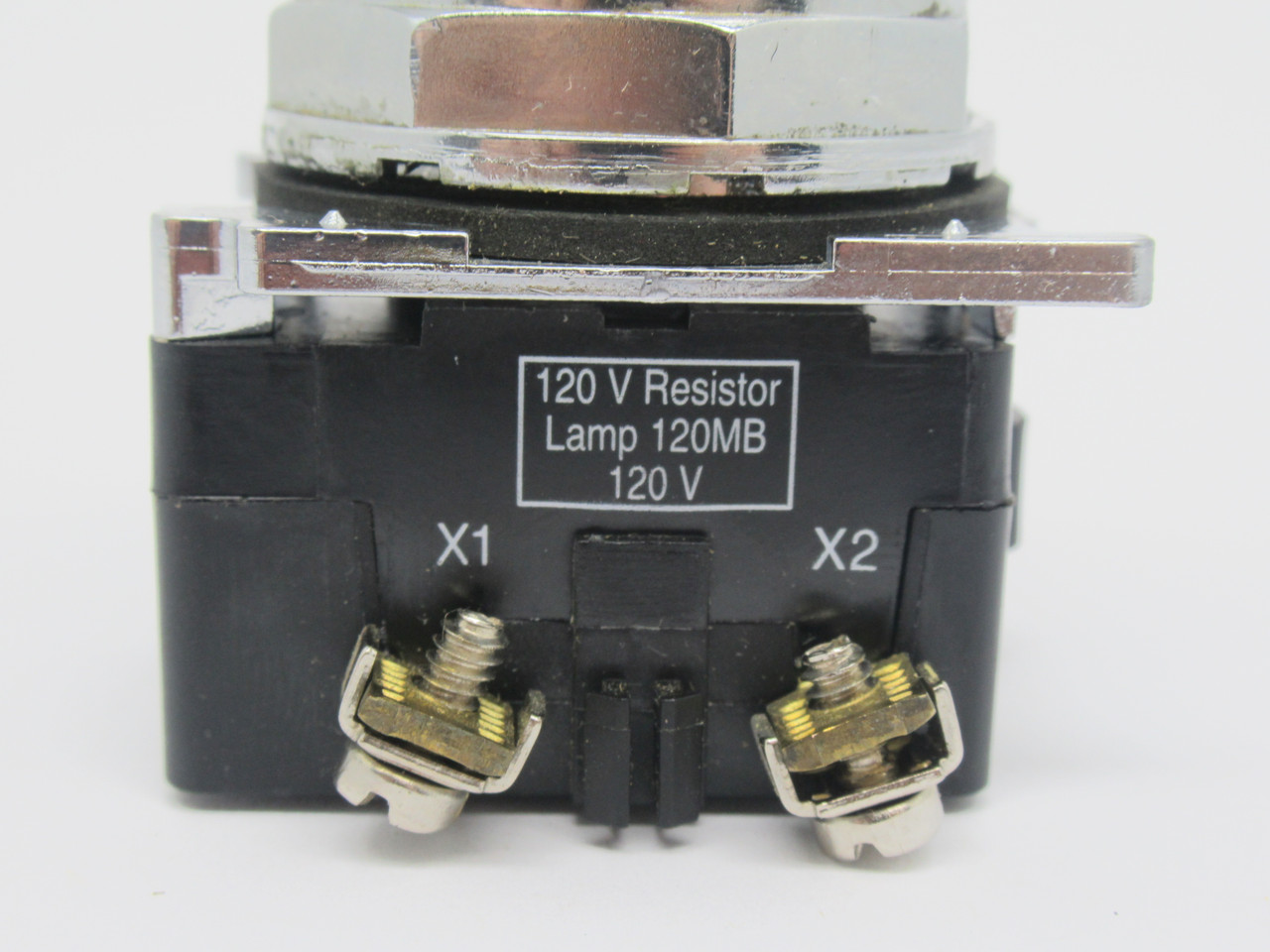 Cutler-Hammer 10250T197LYP2A LED Indicating Light 120V 120MB Yellow Lens USED