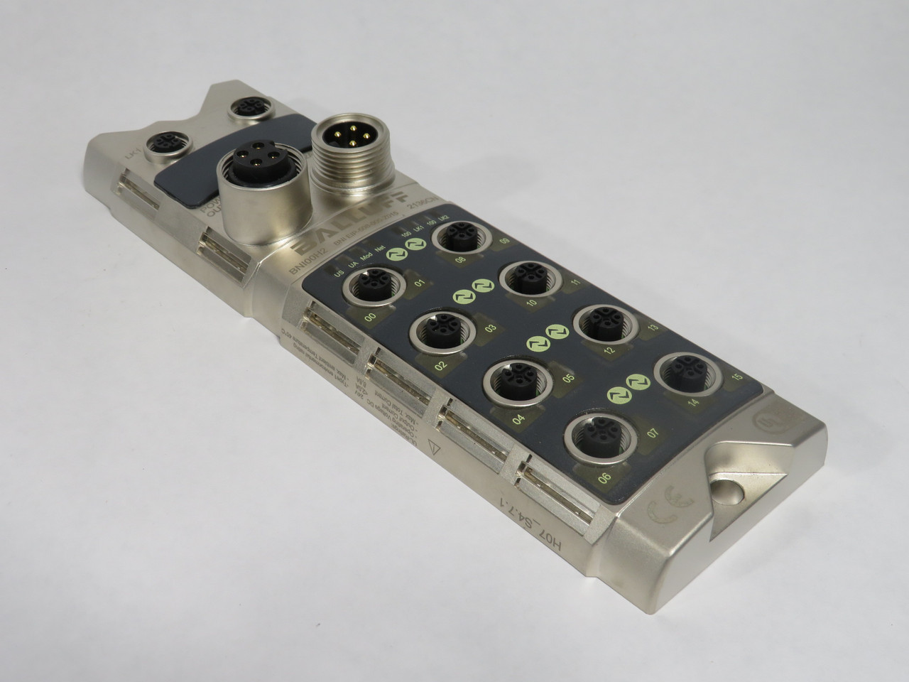 Balluff BNI00H2 Ethernet/IP Network Block 24VDC <2.0A 8.8A SHELF WEAR NOP