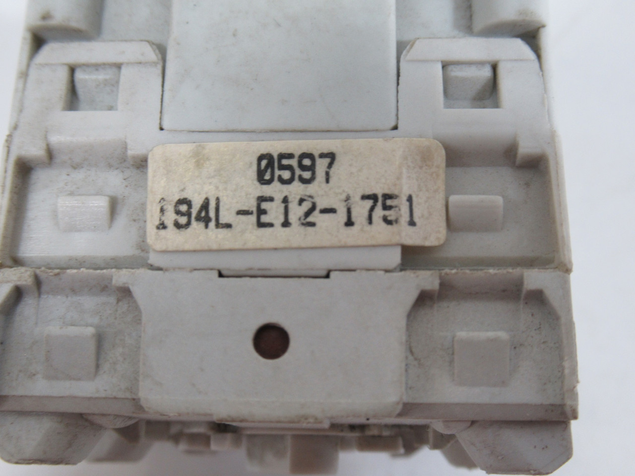 Allen-Bradley 194L-E12-1751 Series A Switch Block *Cosmetic Damage* USED