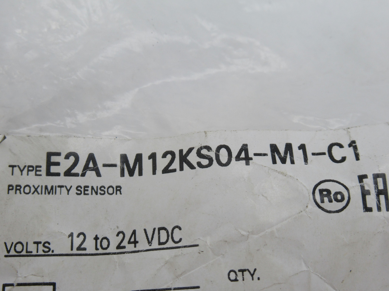 Omron E2A-M12KS04-M1-C1 Inductive Proximity Sensor 4mm Range NPN 12-24VDC NWB