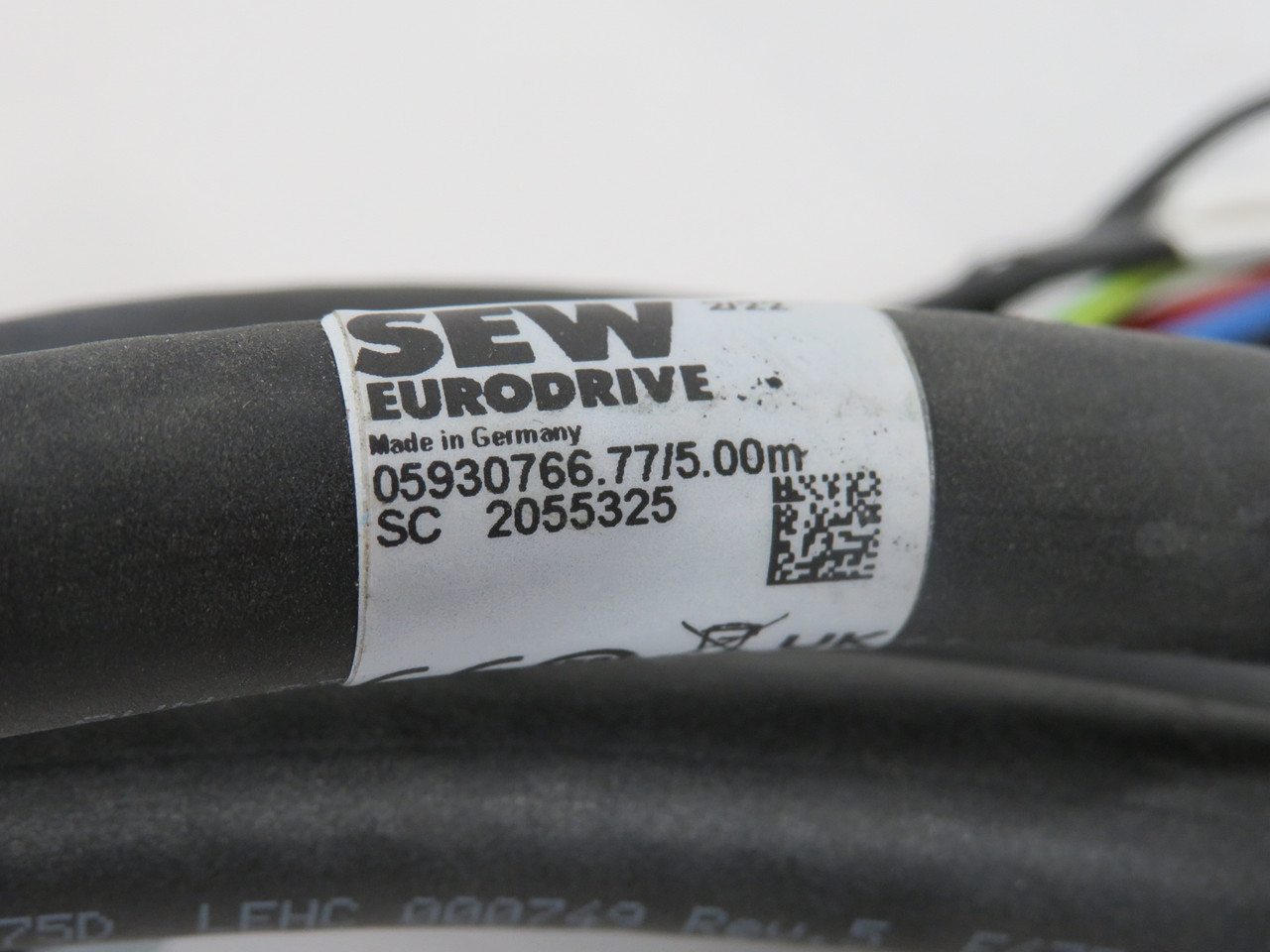 SEW-Eurodrive 05930766.77/5.00m Servo Cable Assembly 5m Length CUT END USED