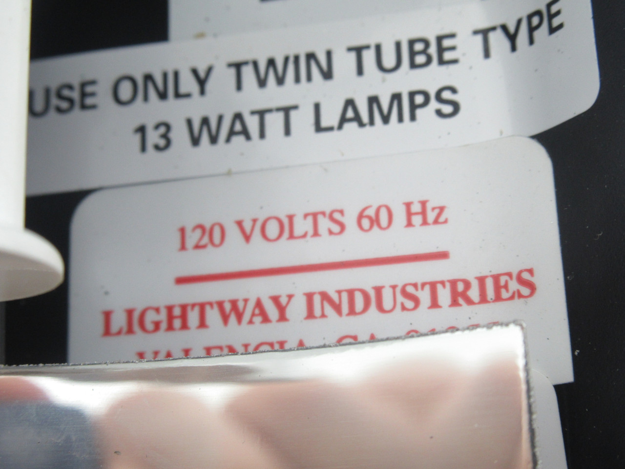 Lightway Industries FLPA Flood Light 120V 60Hz 13W Steel Housing USED